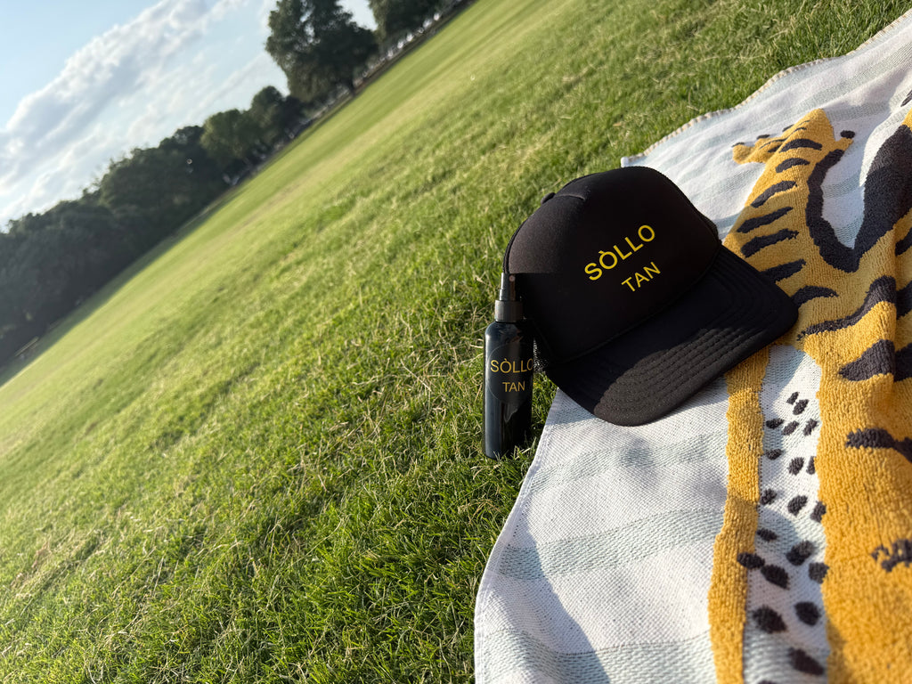 SOLLO TAN TRUCKER HAT